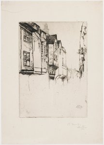 Calle Wych, Londres de James Abbott McNeill Whistler