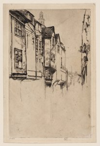 Wych Street, Londres de James Abbott McNeill Whistler