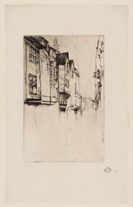 Wych Street, Londres de James Abbott McNeill Whistler