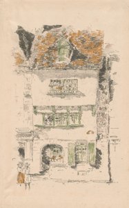 Casa amarilla, Lannion de James Abbott McNeill Whistler
