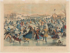 Central Park, Invierno: El Estanque de Patinaje