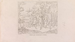 Diseños para la Gran Sala de la Sociedad de Artes (4 de 1 hoja)