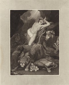 Daniel en el foso de los leones de James Northcote