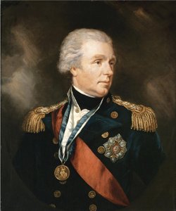 Retrato del almirante William Waldegrave de James Northcote