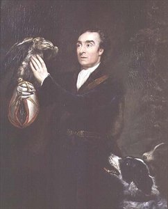 El Halconero, un Retrato del Hermano del Artista Samuel Northcote de James Northcote