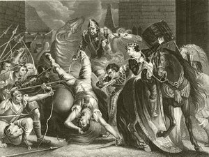 La muerte de Wat Tyler de James Northcote