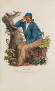 BILLY SHANE; Un Jefe Shawnee, de The Aboriginal Portfolio
