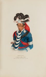BREWETT; A Celebrated Chief Miami Chief, de The Aboriginal Portfolio