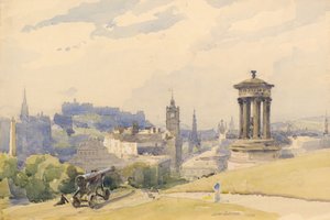 Edimburgo desde Calton Hill de James Paterson