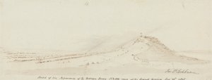 Bosquejo de la aparición del ejército ruso, 152.000 hombres en la Gran Revista, 10 de septiembre de 1815