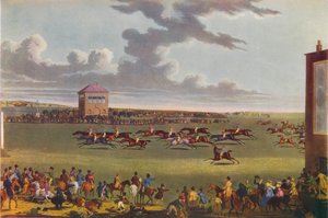 Carreras de Newmarket, 1909 de James Pollard