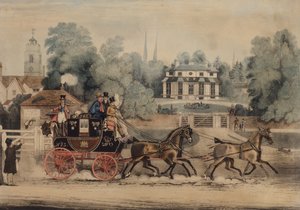 El coche de correos real de James Pollard