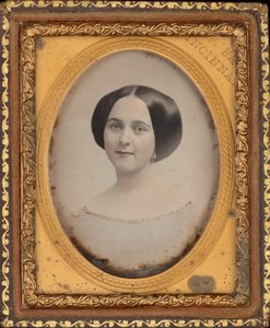 Retrato de mujer,c. 1850 (foto) de James Presley Ball