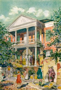 Casa Pringle, Charleston, Carolina del Sur, EE.UU.