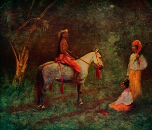 Un jinete birmano, 1913