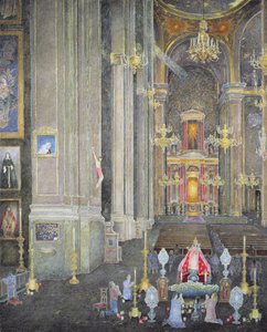 Veneración de la Virgen del Rosario, el Convento de San Domingo, 2001 de James Reeve