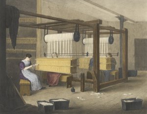 Reedición o dibujo, Progreso del algodón No. 9, pub. 1840