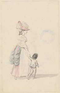 Mujer y niño