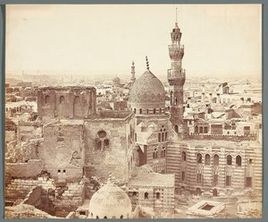Egipto. El Cairo. Vista de una de las mezquitas de James Robertson