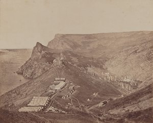 Fortificación sobre el Puerto de Balaclava de James Robertson