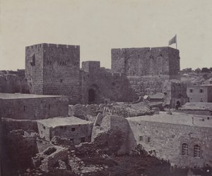 Jerusalén - Sección de la Ciudad Vieja de James Robertson
