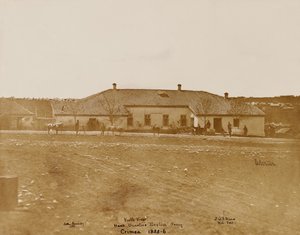 Vista Norte del Cuartel General del Ejército Inglés, c.1855 de James Robertson