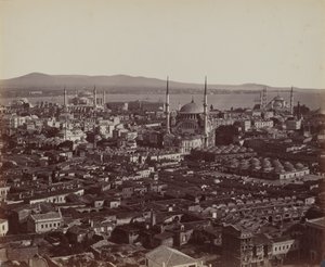 Panorama de Constantinopla,1857 (foto) de James Robertson