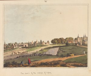 ¿Las ruinas del pueblo de Ligny?, 1815