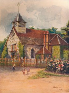 Iglesia de San Jorge, Esher, 1911, 1914 de James S Ogilvy