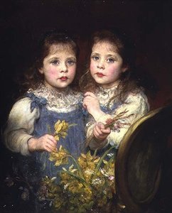 Los gemelos, c.1901 de James Sant