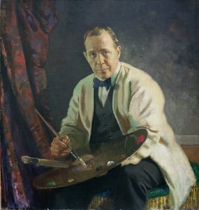Retrato de Sir William Orpen de James Sinton Sleator