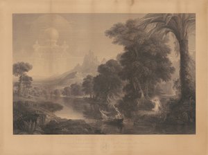 El Viaje de la Vida: Juventud de James Smillie, after Thomas Cole