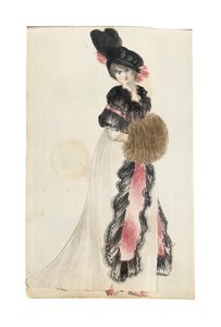 Retrato, supuestamente de Jane Austen