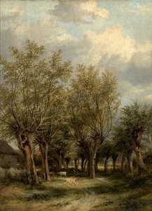 Un camino cerca de Norwich, Norfolk, c.1830 de James Stark