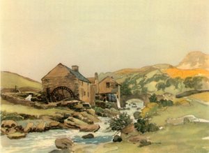 Molino de agua, principios-mediados del siglo XIX, 1947 de James Stark