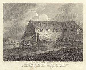 Robert Bloomfield, poeta: The Place Farm, cerca de Thetford (grabado) de James Storer