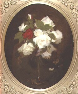 Naturaleza muerta con rosas