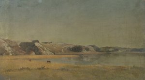 Paisaje (óleo sobre lienzo) de James Suydam