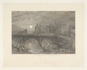 Castillo de Alnwick, Northumberland de James T. Willmore