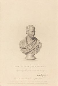 Busto de Sir Walter Scott de James Thomson after Sir Francis Legatt Chantrey