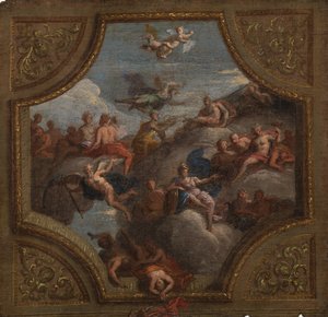 Boceto para una Decoración de Techo, 1700 de James Thornhill