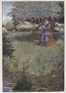 Ilustración de The Compleat Angler de Izaak Walton de James Thorpe