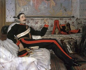 Capitán Frederick Gustavus Burnaby de James Tissot