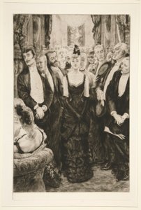la mujer mas linda de paris de James Tissot