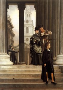 Visitantes de Londres de James Jacques Joseph Tissot
