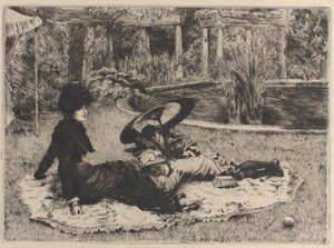 En la hierba, 1880