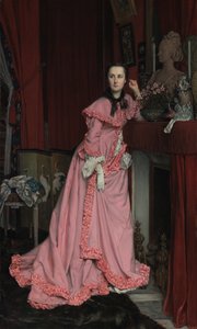 Retrato de la marquesa de Miramon, de soltera, Thérèse Feuillant de James Tissot
