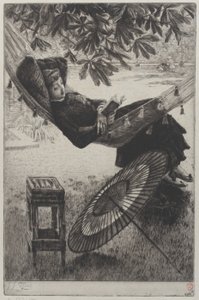 La hamaca, 1880 de James Tissot