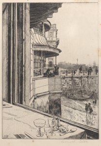 Trafalgar Tavern, Greenwich, 1878 de James Tissot
