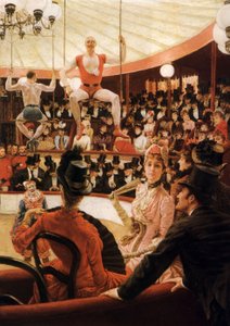 Mujeres de París: El amante del circo de James Tissot